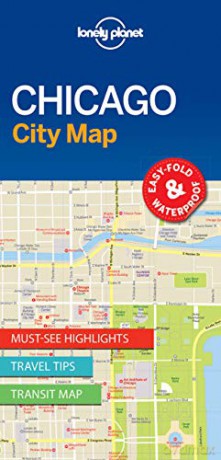 Lonely Planet Chicago City Map - Lonely Planet [KSIĄŻKA]