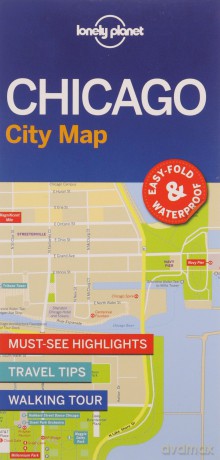 Lonely Planet Chicago City Map - Lonely Planet [KSIĄŻKA]