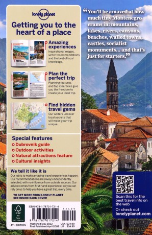 Lonely Planet Montenegro (Travel Guide) - Tamara Sheward [KSIĄŻKA]
