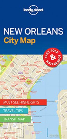 Lonely Planet New Orleans City Map - Lonely Planet [KSIĄŻKA]