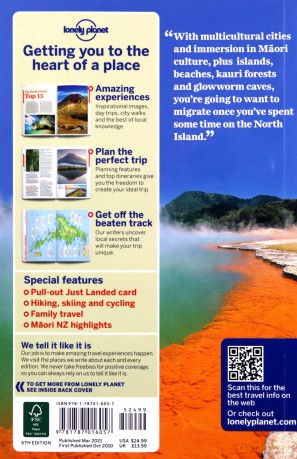 Lonely Planet New Zealand's North Island (Travel Guide) - Brett Atkinson [KSIĄŻKA]
