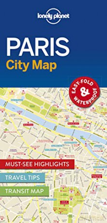 Lonely Planet Paris City Map - Lonely Planet [KSIĄŻKA]