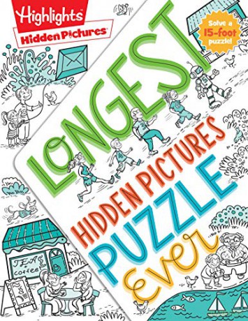 Longest Hidden Pictures Puzzle Ever (Highlights() Longest Activity Books Ever) - Highlights [KSIĄŻKA]