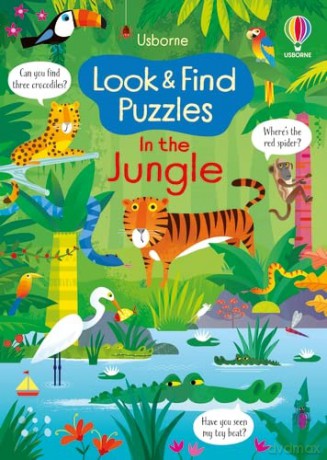 Look and Find Puzzles In the Jungle - Kirsteen Robson [KSIĄŻKA]