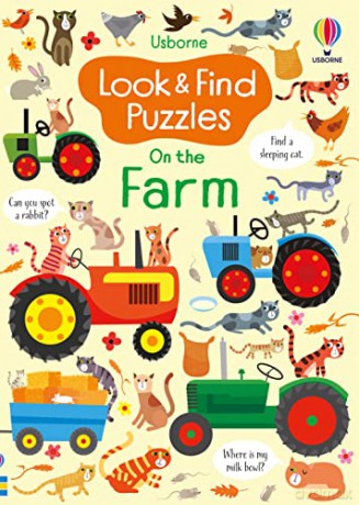 Look and Find Puzzles On the Farm - Kirsteen Robson [KSIĄŻKA]