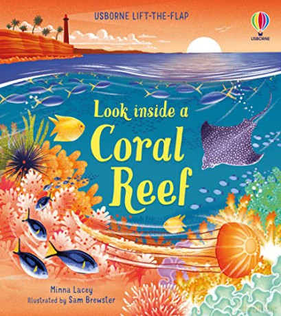 Look Inside a Coral Reef - Minna Lacey [KSIĄŻKA]