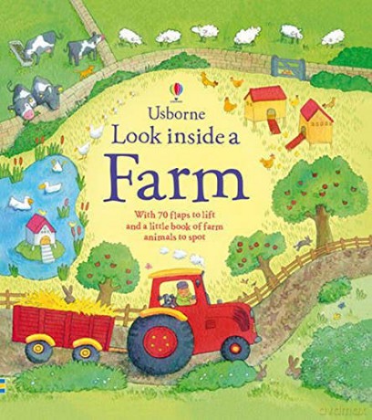 Look Inside a Farm (Usborne Look Inside): 1 - Katie Daynes [KSIĄŻKA]
