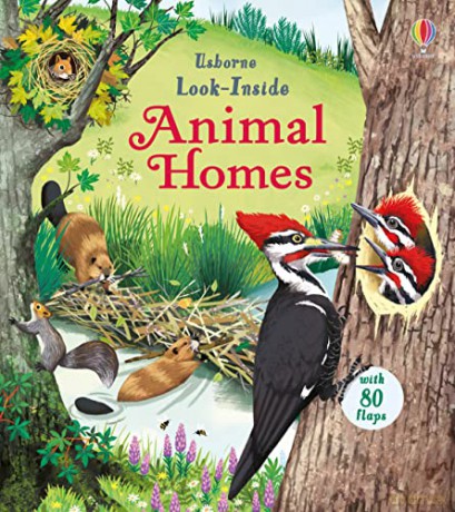 Look Inside Animal Homes: 1 - Emily Bone [KSIĄŻKA]