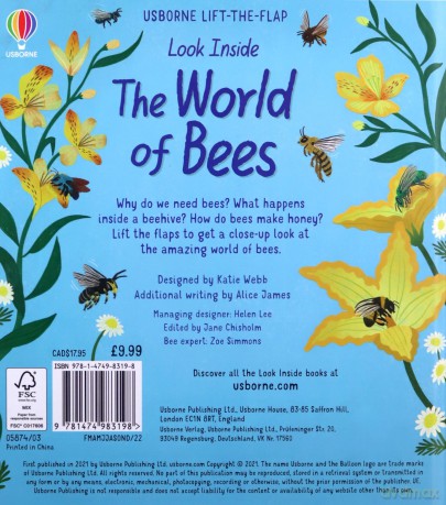 Look Inside the World of Bees: 1 - Emily Bone [KSIĄŻKA]
