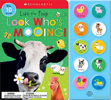 Look Who's Mooing!: Scholastic Early Learners (Sound Book) - Scholastic [KSIĄŻKA]