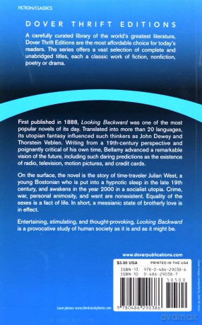 Looking Backward (Thrift Editions) - Edward Bellamy [KSIĄŻKA]