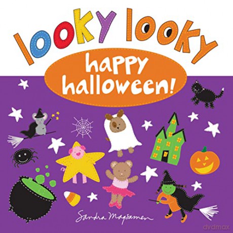 Looky Looky Happy Halloween (Looky Looky Little One) - Sandra Magsamen [KSIĄŻKA]