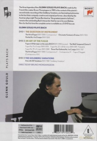 Glenn Gould: Gould Plays Bach [3DVD]