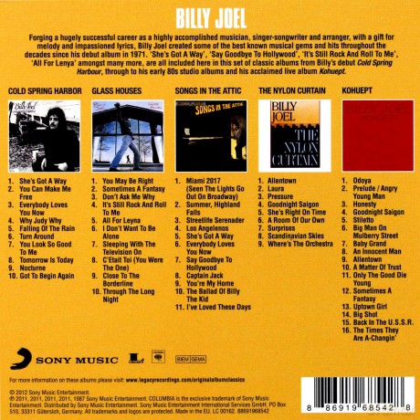 Billy Joel: Original Album Classics [5CD]