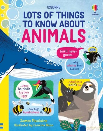 Lots of things to know about Animals - James Maclaine [KSIĄŻKA]