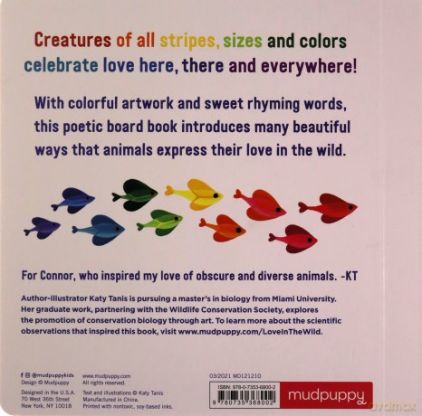 Love in the Wild Board Book - Katy Tanis [KSIĄŻKA]