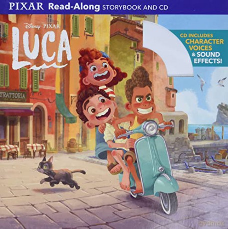 Luca Read-Along Storybook and CD - Disney Books [KSIĄŻKA]