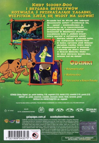 Scooby-Doo i potworne safari [DVD]