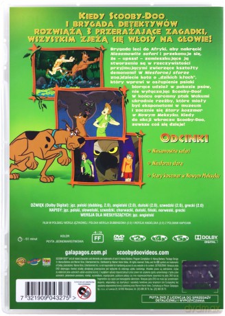 Scooby-Doo i potworne safari [DVD]