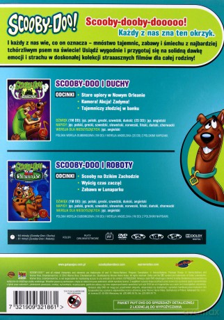 Scooby-Doo Kolekcja Strachów: Scooby-Doo i roboty / Scooby-Doo i duchy [BOX] [2DVD]