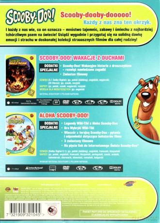 Scooby-Doo Kolekcja Wakacyjna: Scooby-Doo: Aloha / Scooby-Doo wakacje z duchami [BOX] [2DVD]