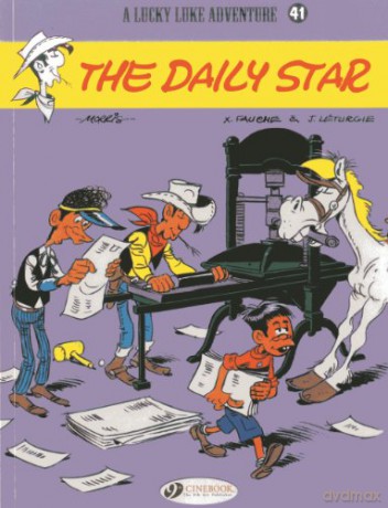 Lucky Luke Vol.41: The Daily Star (Lucky Luke Adventures) - Jean Leturgie [KOMIKS]