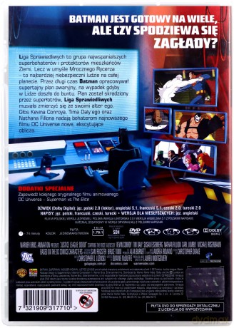 Doom Justice League. Liga Sprawiedliwych: Zagłada [DVD]