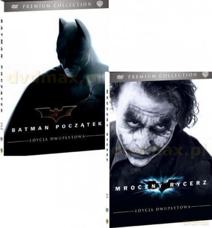 Batman-Początek / Batman: Mroczny rycerz [BOX] [4DVD]