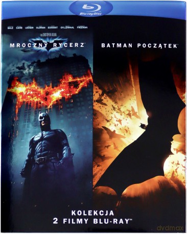 Batman Pakiet Kolekcjonerski: Batman-Początek / Batman: Mroczny rycerz [BOX] [3Blu-Ray]