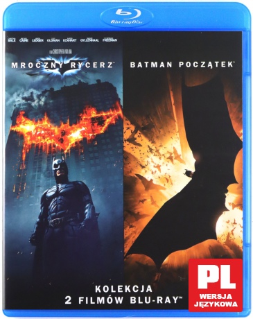 Batman Pakiet Kolekcjonerski: Batman-Początek / Batman: Mroczny rycerz [BOX] [3Blu-Ray]