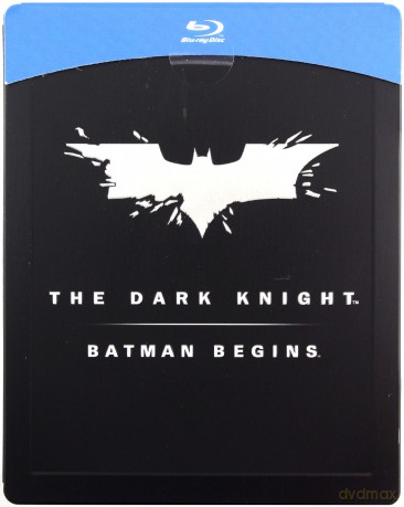Batman Pakiet Kolekcjonerski: Batman-Początek / Batman: Mroczny rycerz (Steelbook) [BOX] [3Blu-Ray]