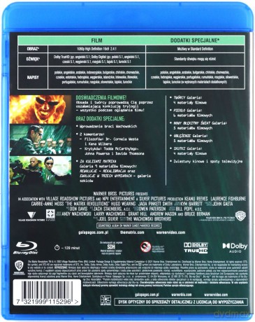 Matrix Rewolucje (Premium Collection) [Blu-Ray]