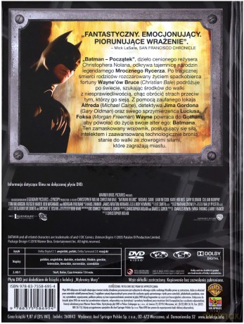 Batman: Początek (Wybrańcy Mocy) (booklet) [DVD]