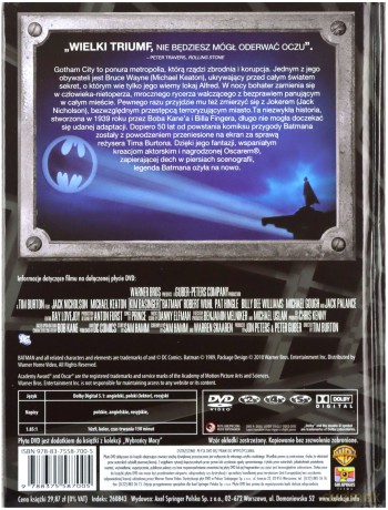 Batman (Wybrańcy Mocy) (booklet) [DVD]