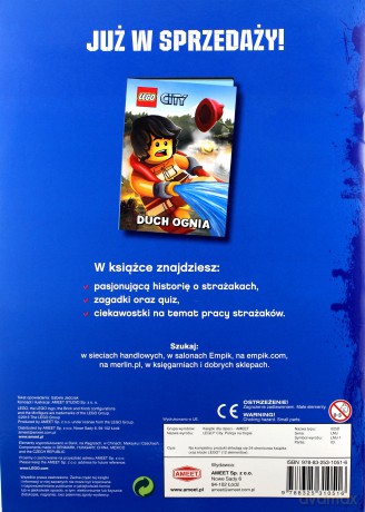 Lego city. Policja na tropie + Figurka [KSIĄŻKA]