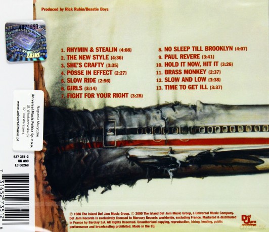 Beastie Boys: Licensed To Ill [CD]