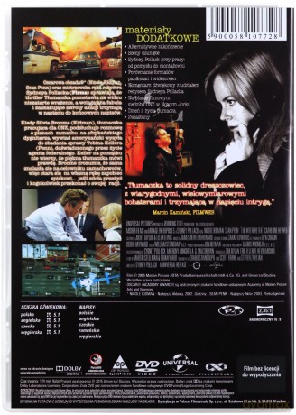 Tłumaczka [DVD]