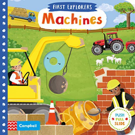 Machines (Campbell First Explorers, 12) - Campbell Books [KSIĄŻKA]