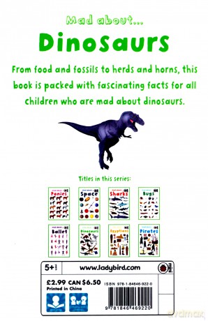 Mad About Dinosaurs - Ladybird [KSIĄŻKA]
