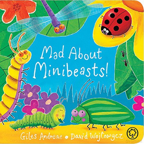 Mad About Minibeasts! Board Book - Giles Andreae [KSIĄŻKA]