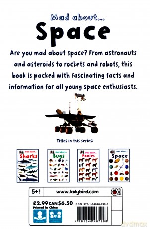 Mad About Space (Mini) - Ladybird [KSIĄŻKA]
