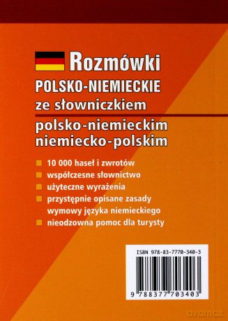 Rozmówki polsko-niemieckie ze słowniczkiem [KSIĄŻKA]