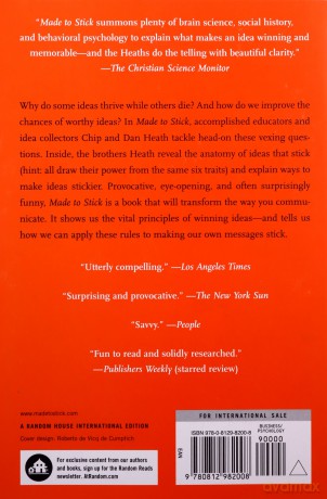 Made to Stick: Why Some Ideas Survive and Others Die - Chip Heath [KSIĄŻKA]