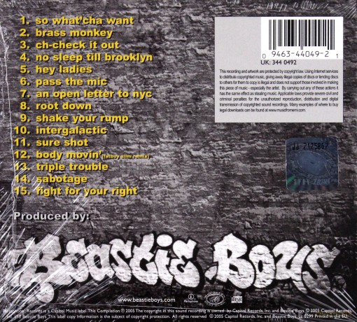 Beastie Boys: Solid Gold Hits (digipack) [CD]