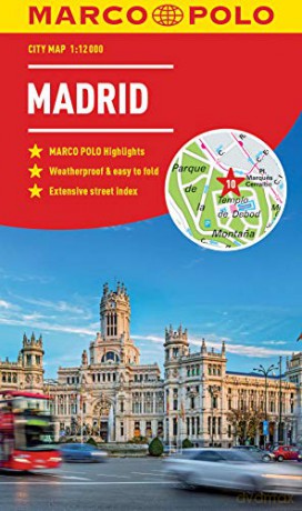 Madrid Marco Polo City Map (Marco Polo City Maps) - Marco Polo [KSIĄŻKA]
