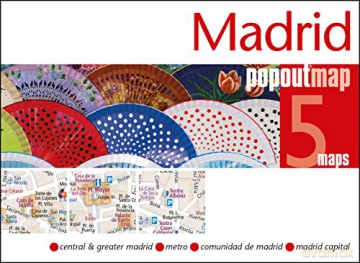 Madrid PopOut Map (PopOut Maps) - PopOut Maps [KSIĄŻKA]