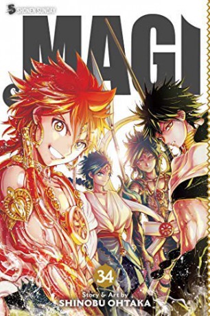 Magi 34: Volume 34 - Shinobu Ohtaka [KSIĄŻKA]