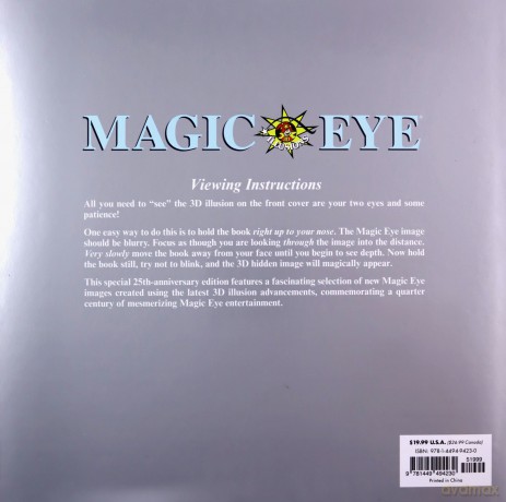 Magic Eye 25th Anniversary Book - Cheri Smith [KSIĄŻKA]