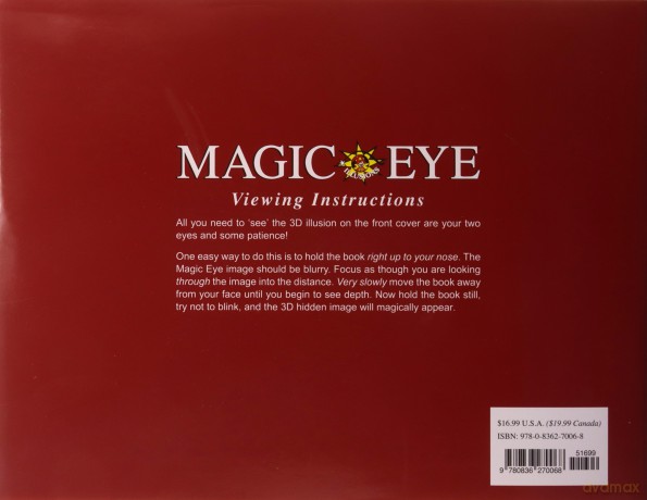Magic Eye: A New Way of Looking at the World, 3D illusions: Volume 1 - N.E. Thing Enterprises [KSIĄŻKA]