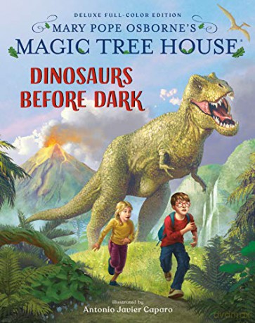 Magic Tree House Deluxe Edition: Dinosaurs Before Dark (Magic Tree House (R)): 1 - Mary Pope Osborne [KSIĄŻKA]